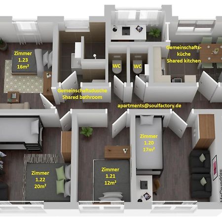 Soulfactory Budget Neu-Ulm Zewnętrze zdjęcie